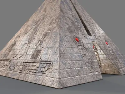 Ancient Egypt Pyramid 3d model 3D model