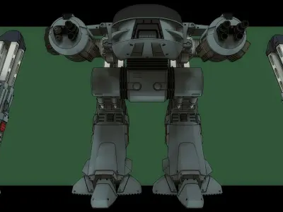 ED-209 3D model