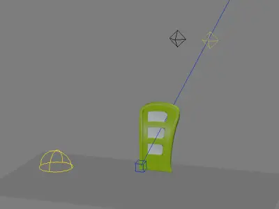 Door Cartoon 3D model