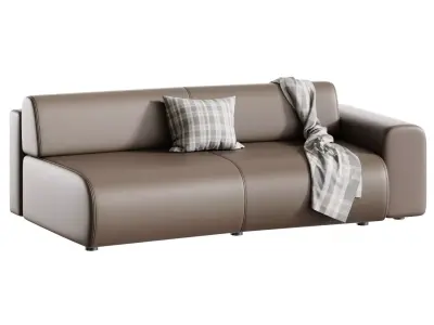 Straight sofa Mail 4NRL 3D model