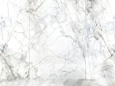 Wall Tiles Museum Supreme White 160x320 Set 3 Texture
