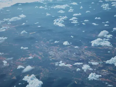 Jixi China City Landscape 3D Model 3D model