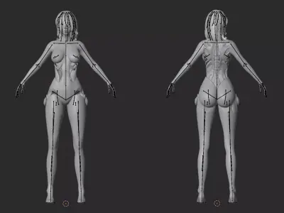 KK Project Cyborg - Fully Rigged 3D model
