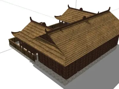 Creative Design-Holiday Cabin-07 3D model