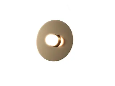Rakumba Typography Cilon Wall Lamps 3D model