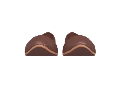 Flat Shoes v2 006 Low-poly 3D model