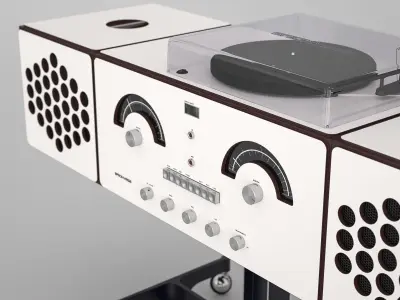 Radiofonografo RR226 3D model