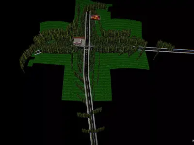 Tambo Minimarket PS1 Environment Free low-poly 3D model