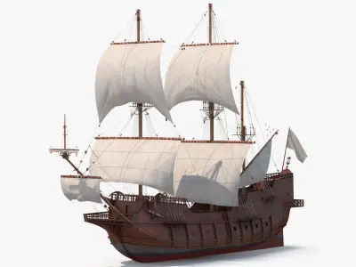  Spanish Galleon Ship 