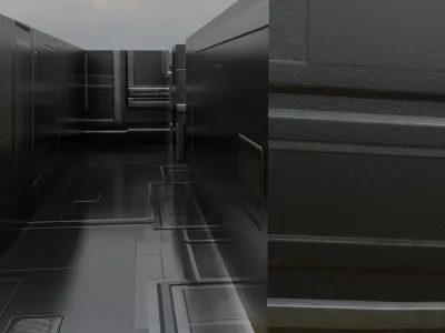Sci fi Maze 3D model