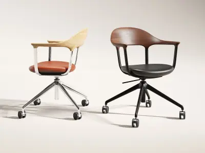 Four Armchair 3D model