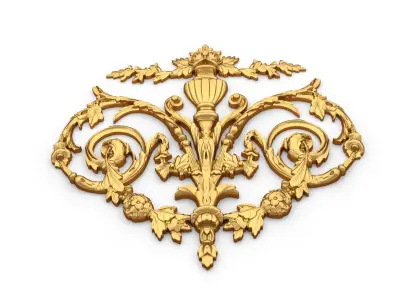 Classic decor ornament 54 3D print model