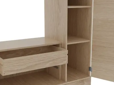 tv stand 0122 3D model