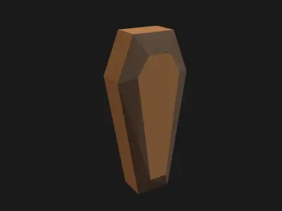 Halloween low poly cartoon Minipack Free low-poly 3D model