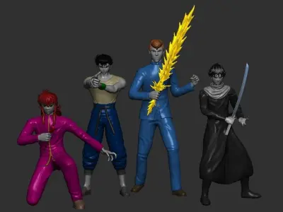 Kazuma Kuwabara - Alfred 3D print model