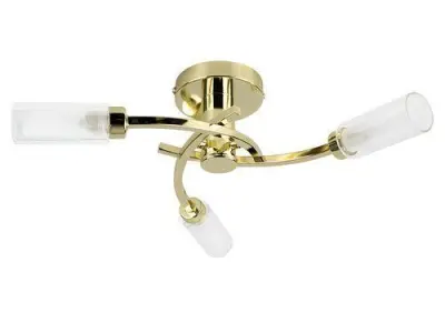 Geneva 3-Light Semi Flush Mount 3D model