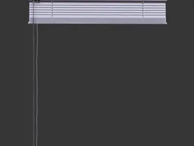 Window PVC Blinds Low-poly 3D model