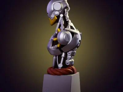 Zenyatta - Overwatch 3D print model