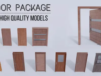 Door package 3D model