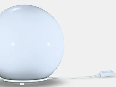 FADO Table lamp Low-poly 3D model