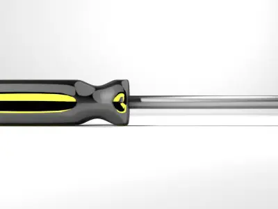 Mechanical Handtools - Screwdriver cross-bade type phillip head 3D model