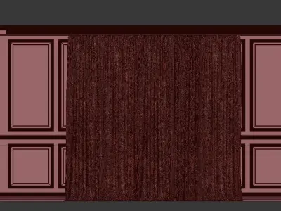 Curtain Set 305 3D model