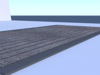 Door Mat Free low-poly 3D model