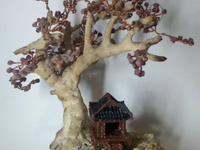 Japanese Model For Aquarium and Terrarium  Free 3D print model