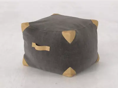 Luggage Puffs 3D model