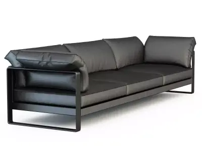 Triple sofa Phan - Matteograssi 3D model