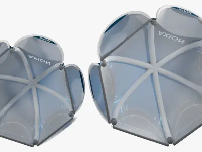 Tents Spider inflatable Axion 3D model