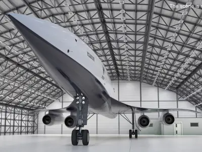  Overture Supersonic Jet Aircraft 