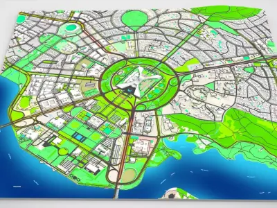 Capital Hill Australian Capital Territory Canberra 3D model