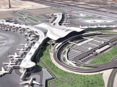 Abu Dhabi Airport 3D model