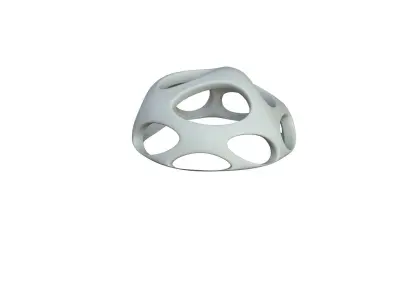 SciFi Cube Object No 48216 Low Poly Shape Low-poly 3D model