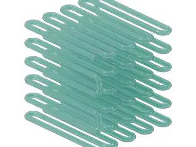 Transparent Condenser Coil 3D model