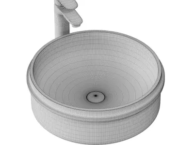 Kos by Zucchetti RISE Sink 3D model