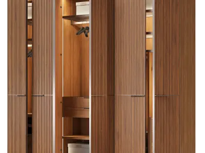 Lema Wardrobes with safe 3D Model Pack