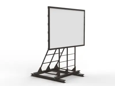  Billboard 3D model