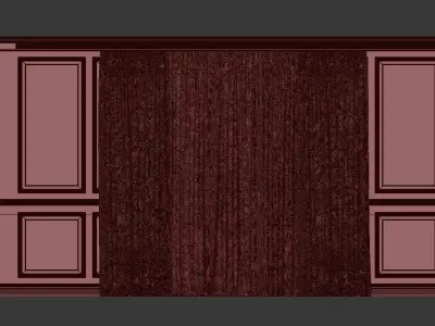 Curtain Set 89 3D model