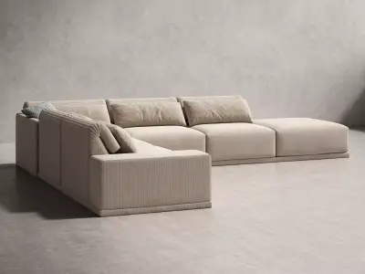 Grand Angle 11a Corner Sofa Composition 3D model