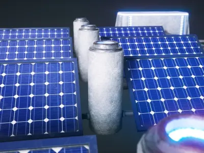 Mars Kitbash - Solar Systems Low-poly 3D model