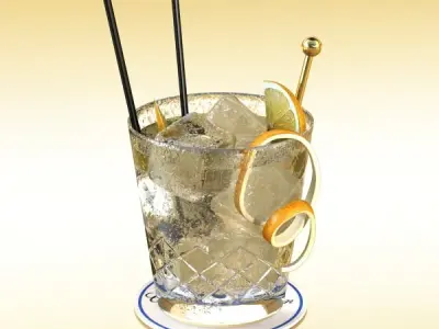 Vodka Absolut Collection 3D model