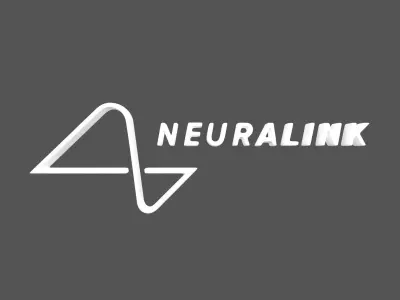 Neuralink Logo v2 003 Free low-poly 3D model