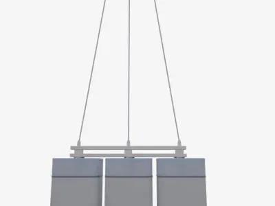 Ibis lamp set 3D model