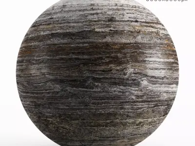 Seamless horizontal texture of brown travertine Texture