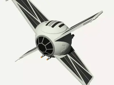 TIE Raptor 3D model