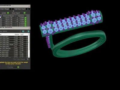 Light Wt Ring - 66 3D print model