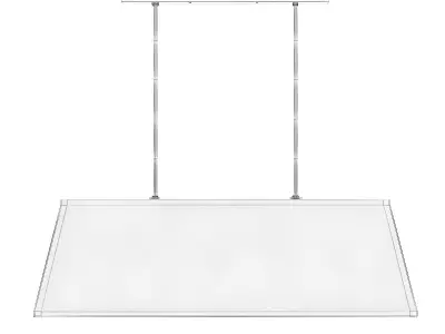 Ceiling Lamp in Glass Cage 3D model