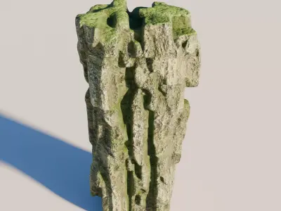 Rock 7 Low-poly 3D model
